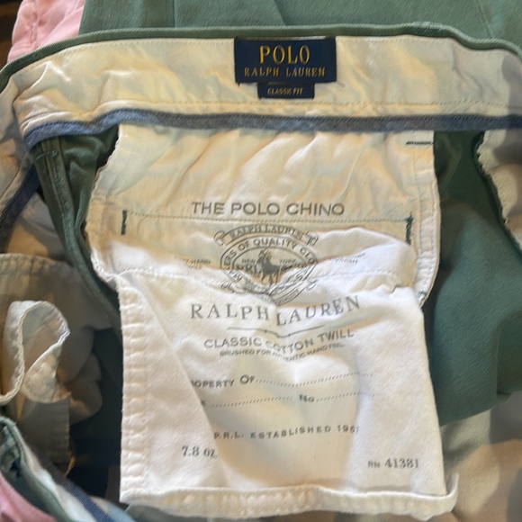 Like new green Polo chino pants - Picture 4 of 4